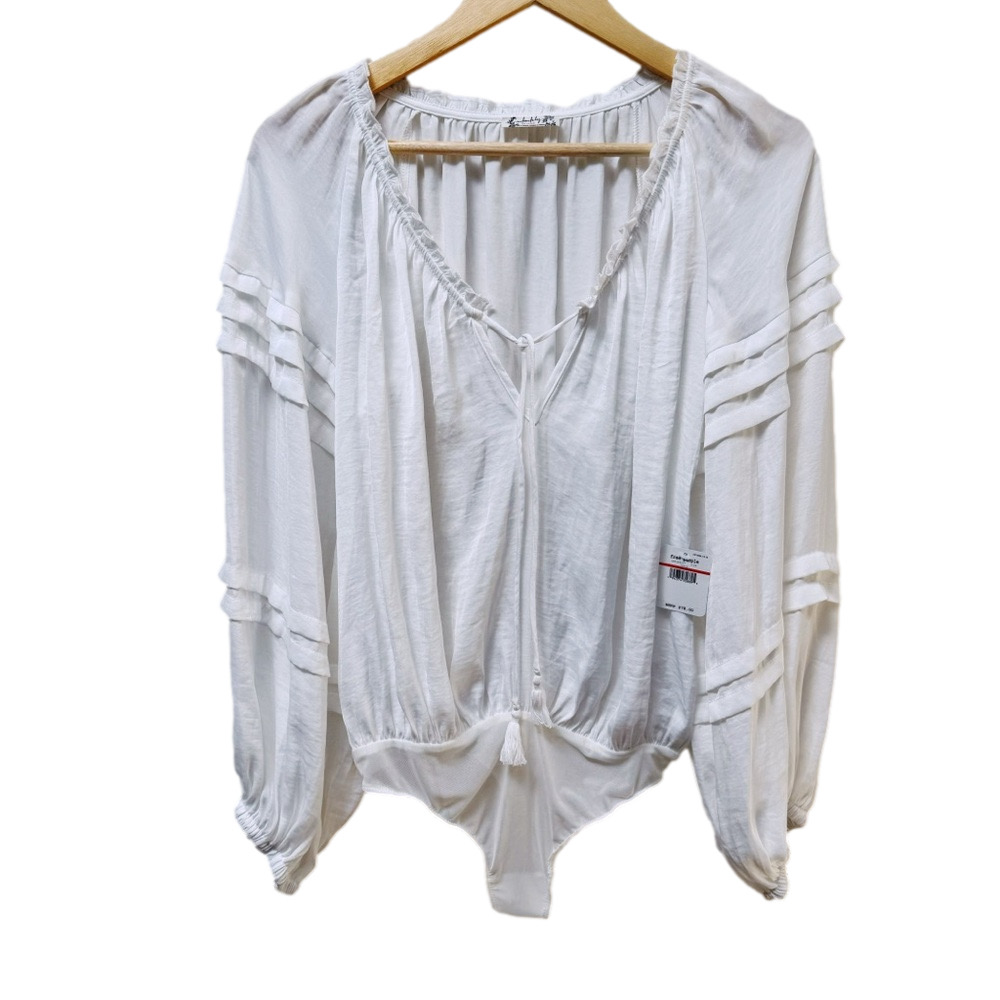Intimately Free People Ivory Bodysuit
